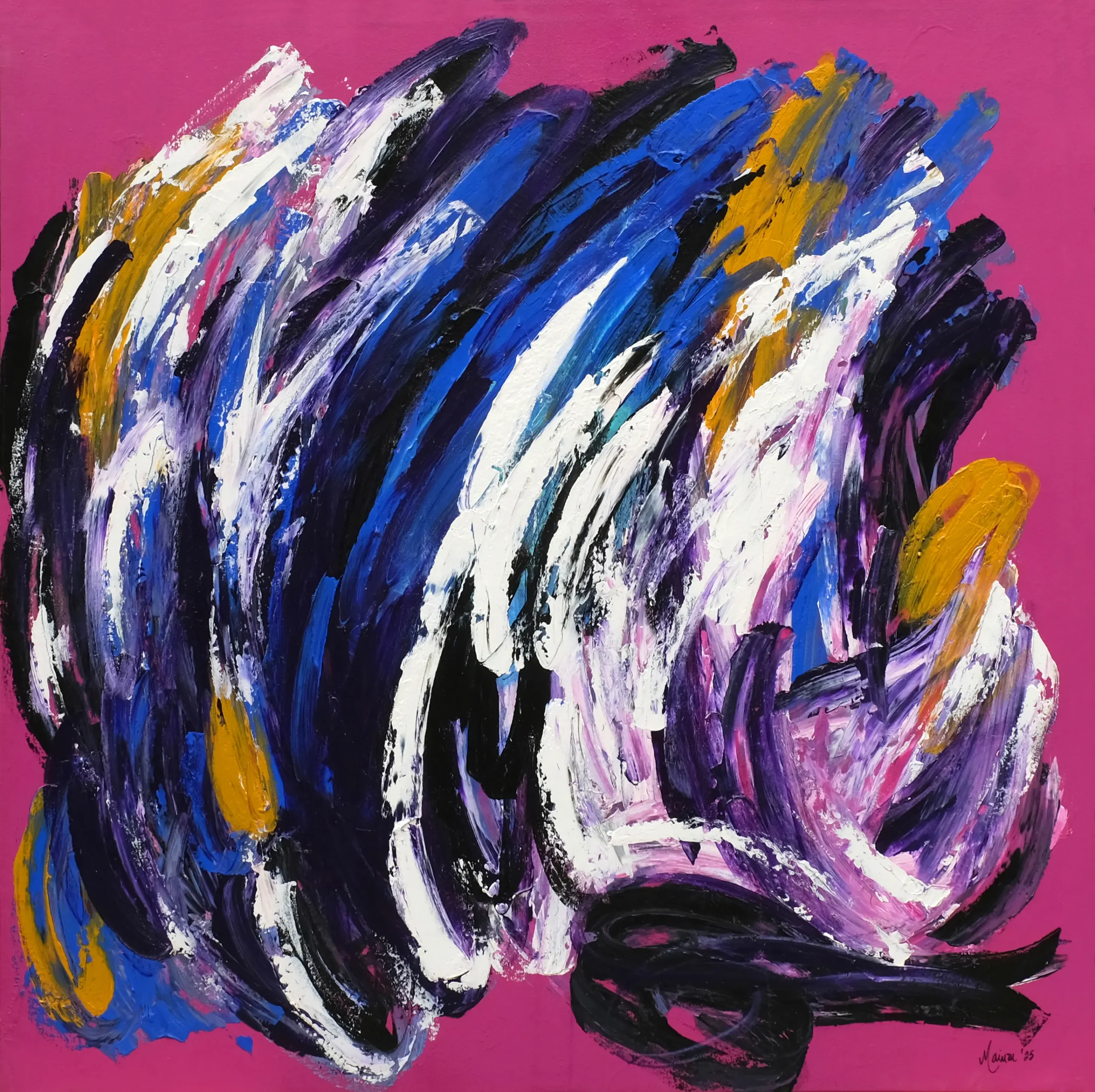 Vamos Juntos - Acrílico sobre lienzo